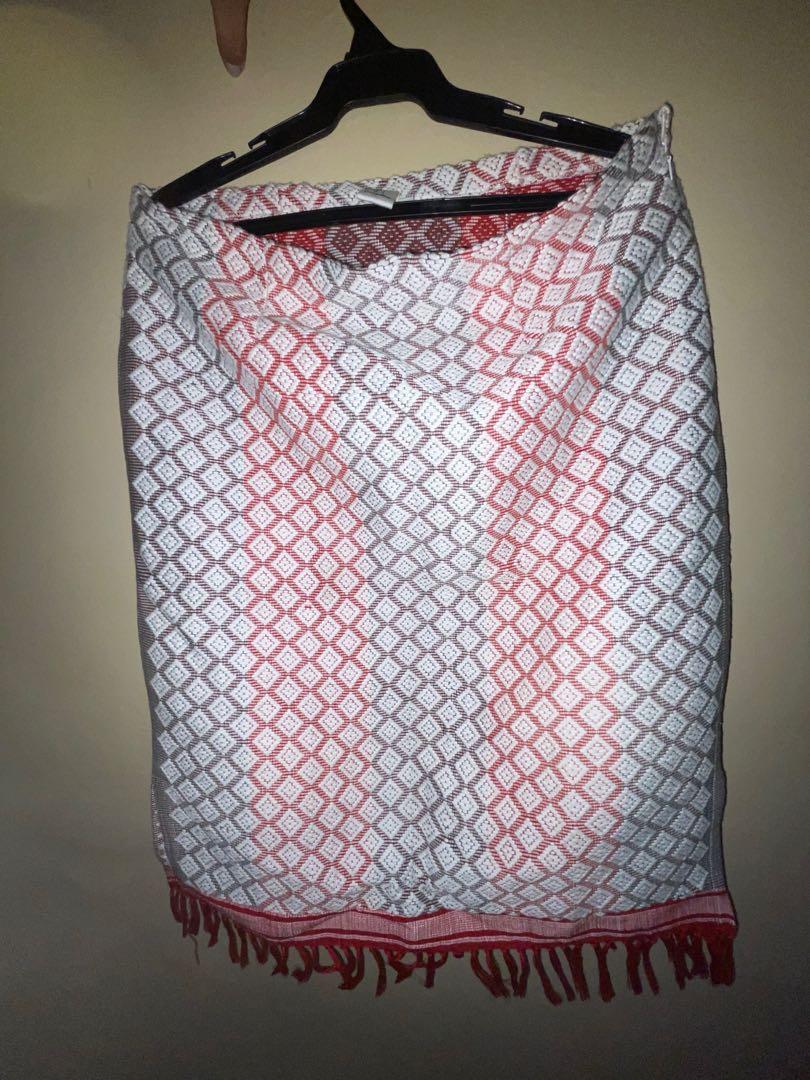 Inabel Skirt (red and black), Women's Fashion, Bottoms, Skirts on Carousell