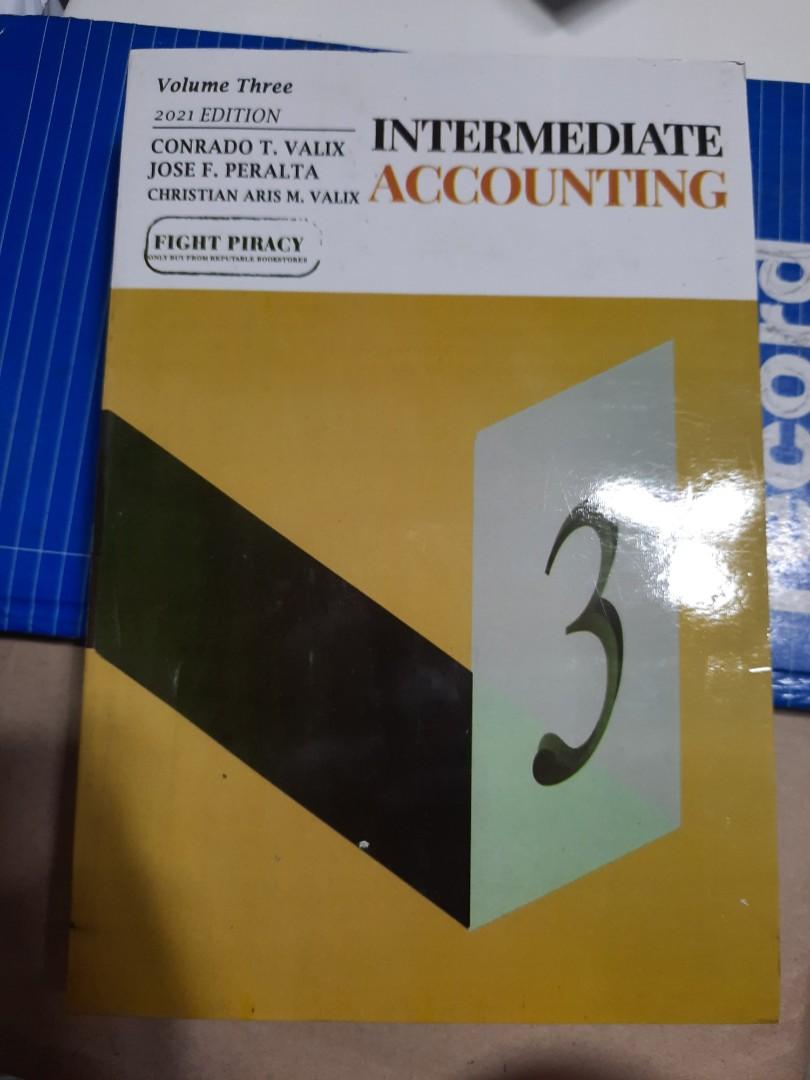 INTERMEDIATE ACCOUNTING VOL3 2022 BY VALIX, Hobbies & Toys, Books