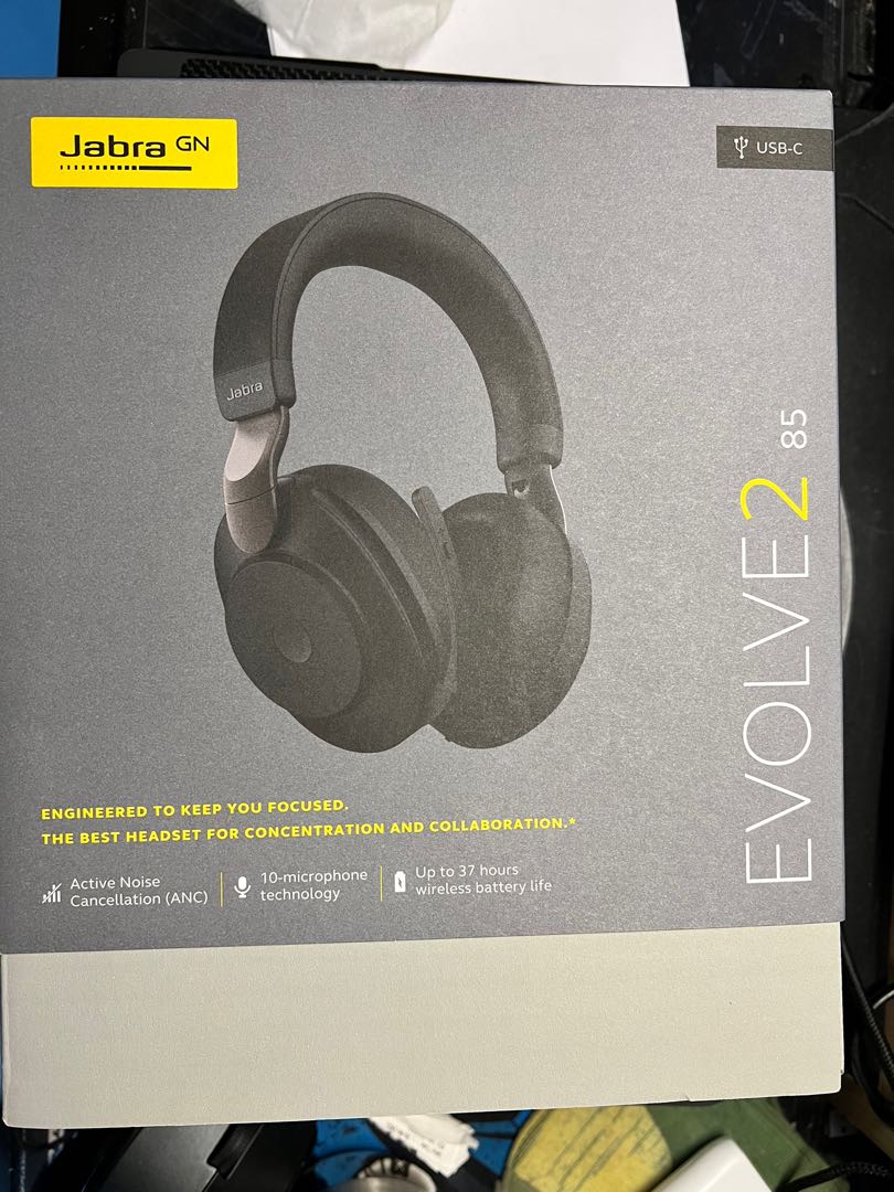 Jabra Evolve2 85, Audio, Headphones 