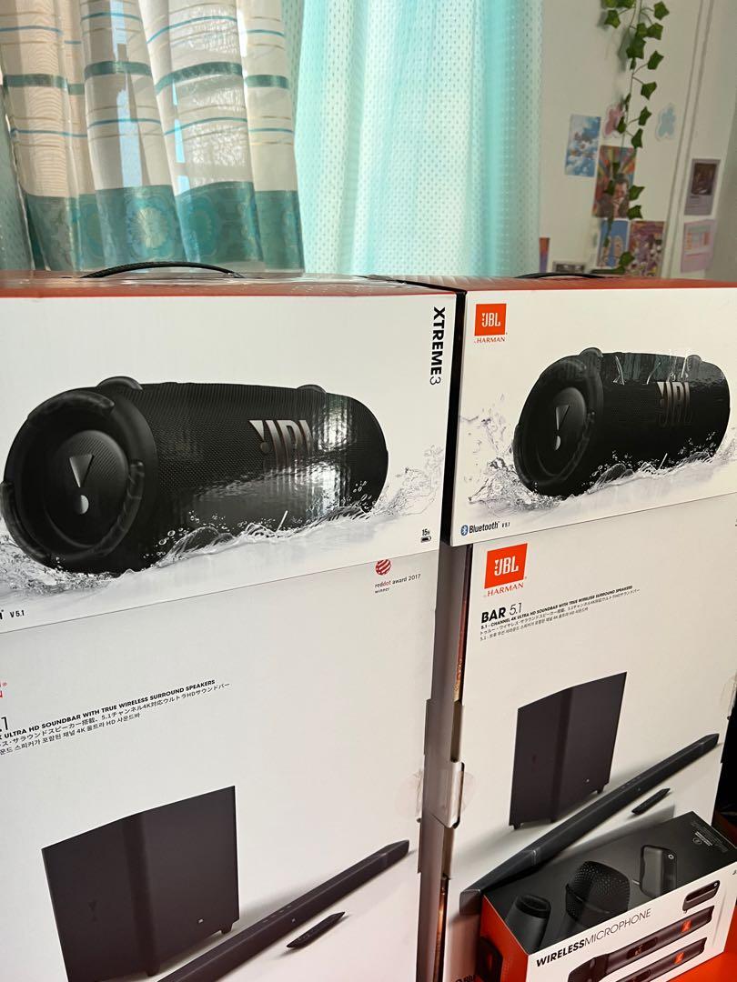 Jbl Xtreme 3 (Category: Soundbars, Speakers & Amplifiers) located in Taguig. Submitted by justineofalltrades (Listing ID 1158589740, Image 1). Description: Brandnew jbl xtreme 3 for only 13000php. Accepting cod within metro manila or pick up here sa house namin sa taguig. Loc: 68 3rd st taguig.