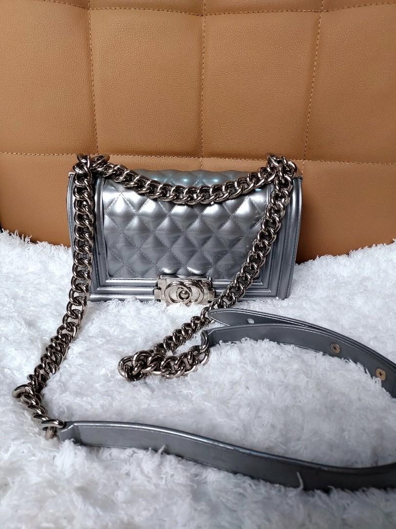 TOYBOY(Chanel le Boy Inspired)Jelly Bag, Luxury, Bags & Wallets on