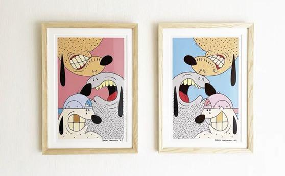 Jeremy Yamamura Art Print Set, 公告欄- Carousell