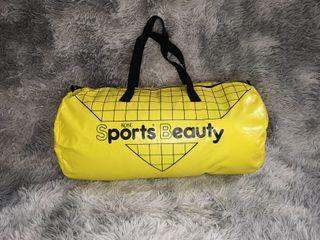 Kose Yellow Patent Duffle Bag