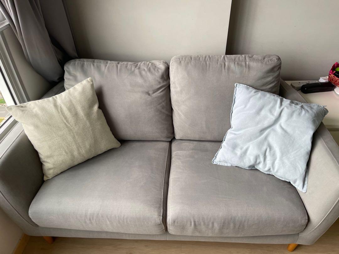 KUKA 2537 2Seater Waterproof Fabric Sofa, Furniture & Home Living