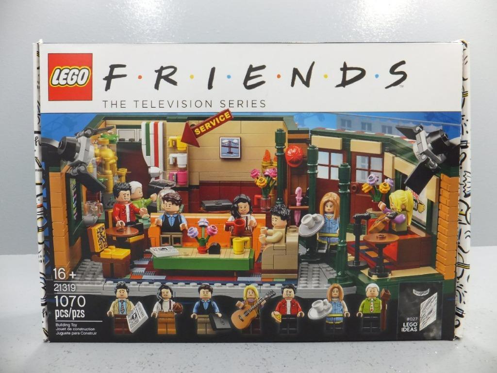 LEGO樂高】六人行friends 中央公園咖啡館21319 未開封, 興趣及遊戲