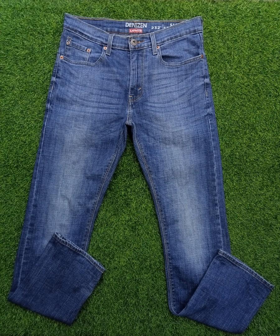 Levi s Denizen Slim Straight Fit Denim Jeans Men s Fashion Bottoms Jeans on Carousell