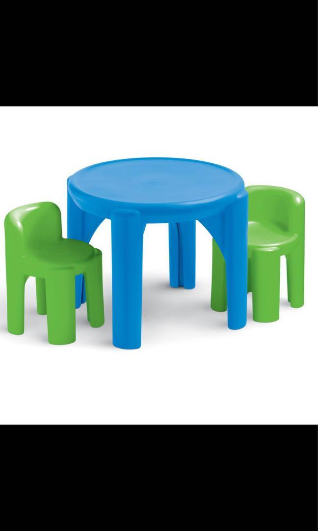 Little tikes bright n bold deals table and chairs set