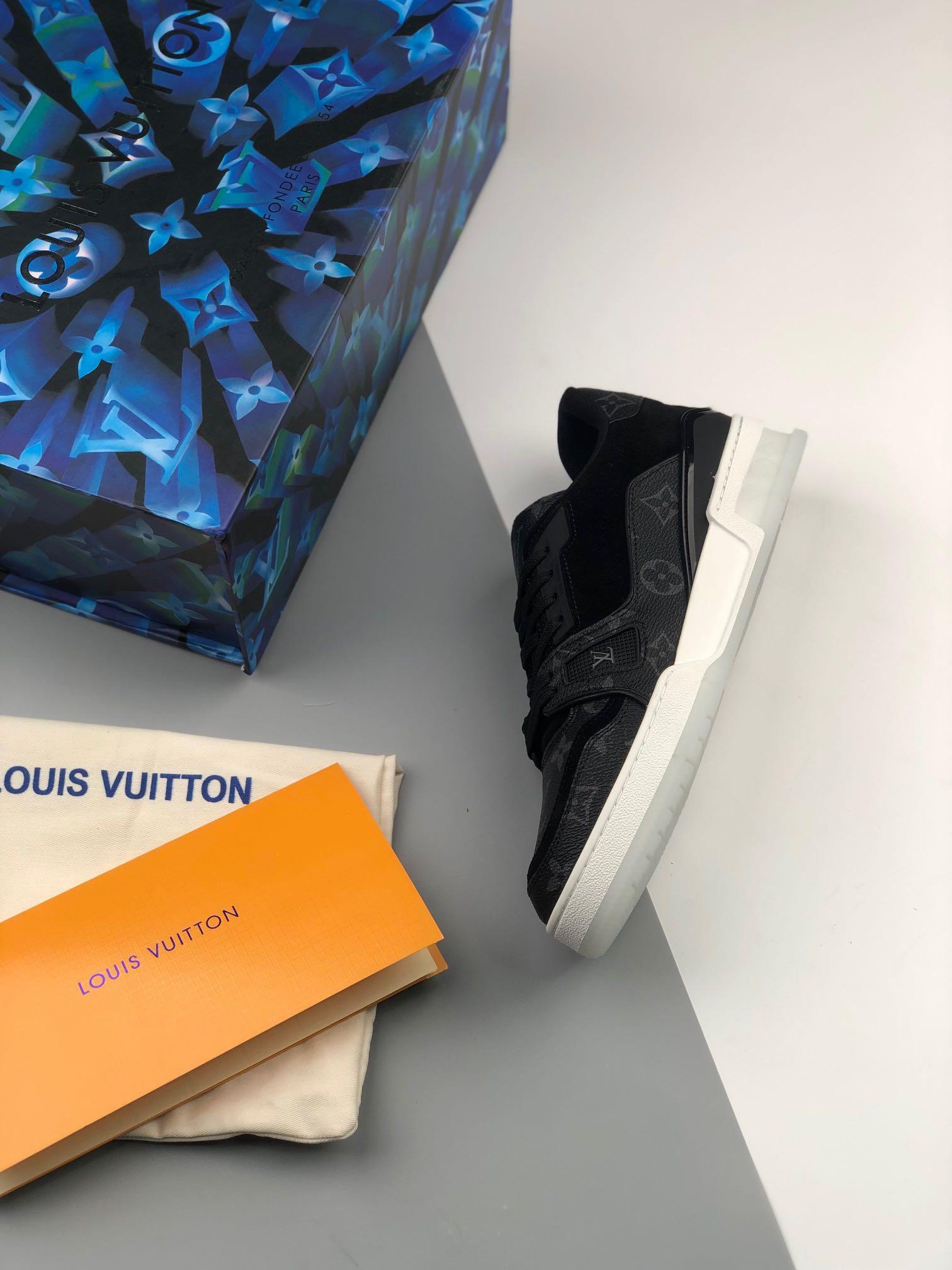 Shop Louis Vuitton MONOGRAM Lv trainer sneaker (1A8PUA) by mongsshop