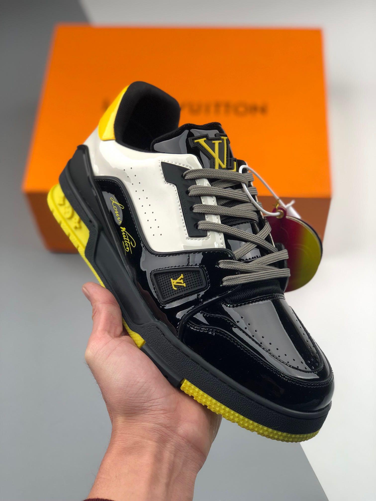 Louis Vuitton Trainer Denim Noir