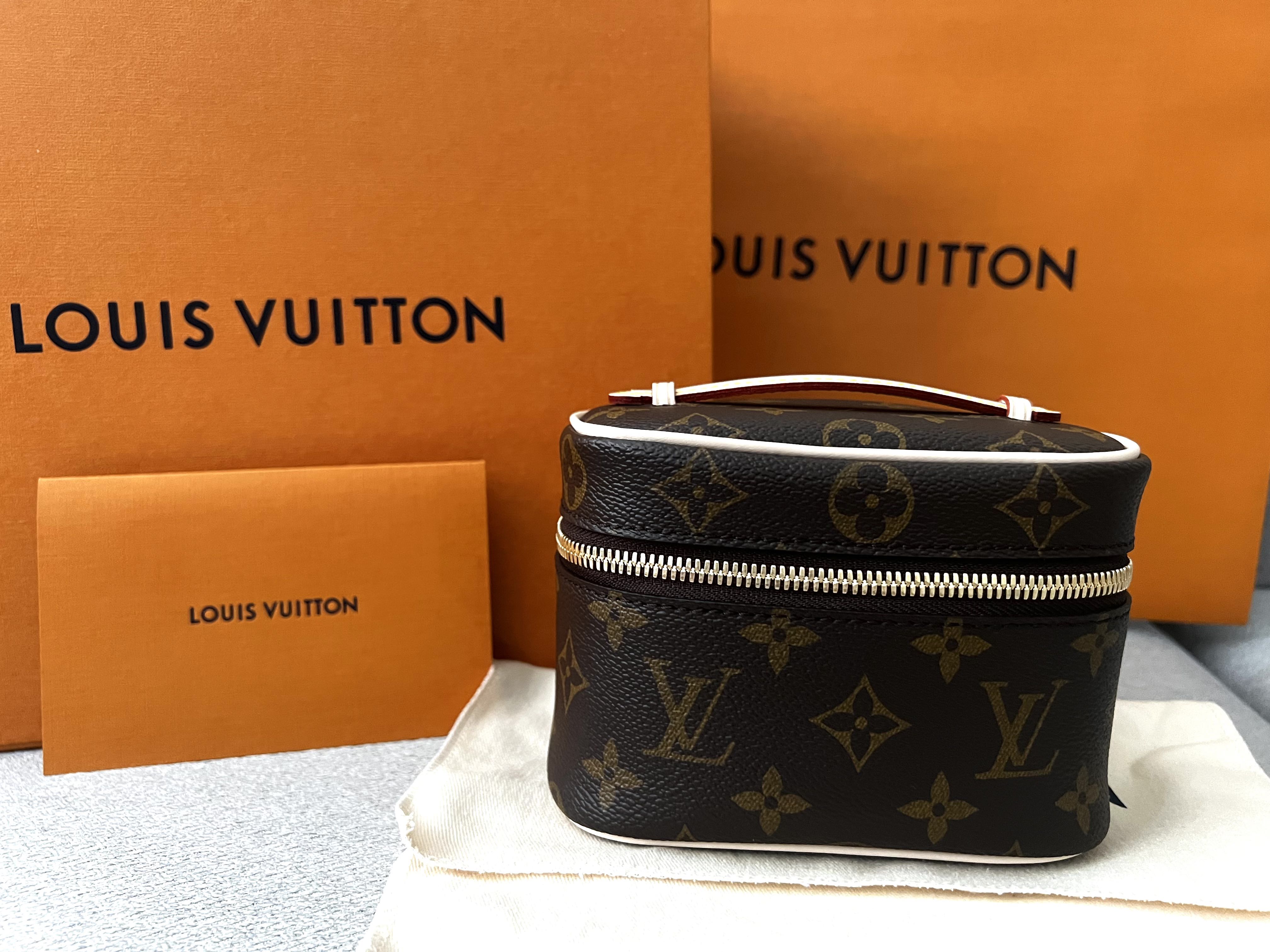 HARD TO FIND 🤍 Authentic Louis Vuitton LV Nice Nano Vanity Kit, Luxury,  Bags & Wallets on Carousell