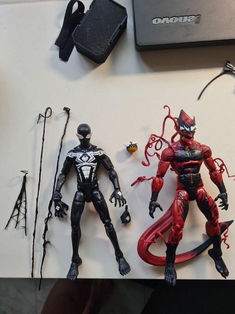 Marvel Legends Symbiote Spider-man and Red Goblin, Hobbies & Toys, Toys &  Games on Carousell
