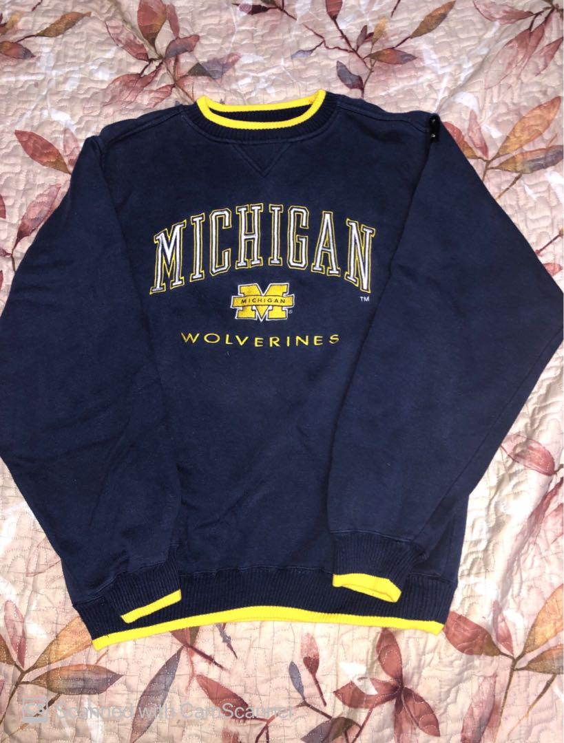 Rare Vintage 90s CSU California State University Crewneck Long Sleeve Sweatshirt Embroidered Spell Out Big Logo  University Fashion M Fit