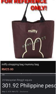 MIFFY Bucket Style Hand Shoulder Bag Large Capacity