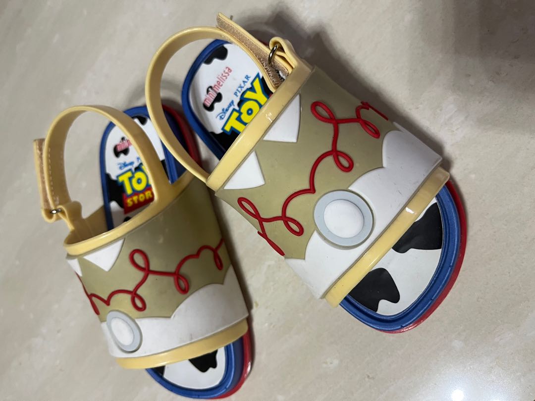 Mini melissa toy story sandals best sale