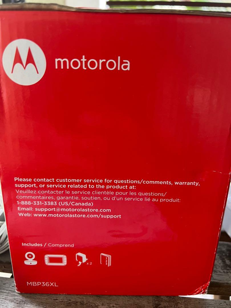 Motorola MBP36XL 5 Portable Video Baby Monitor
