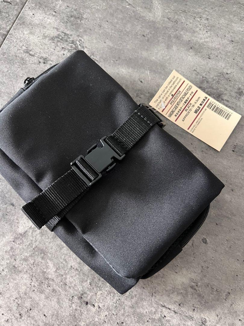 Muji hanging case with detachable pouch, Women's Fashion, Bags & Wallets, Purses & Pouches on