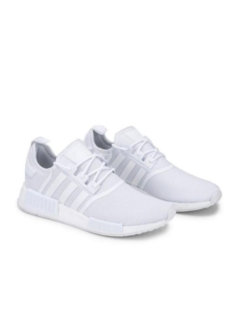 adidas originals nmd trainers in triple white