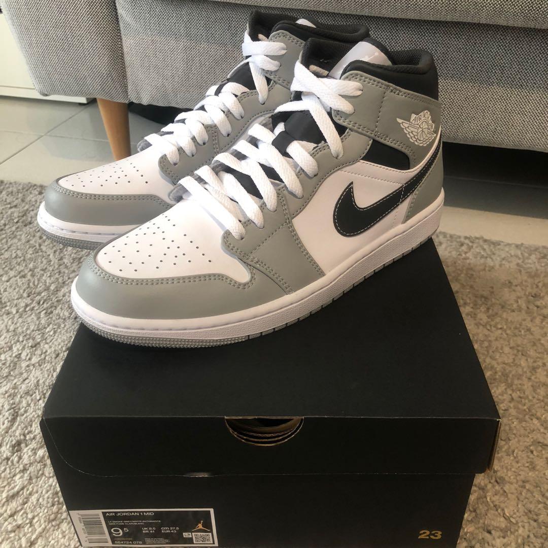 Multiple sz Jordan 1 Light Smoke Grey Anthracite