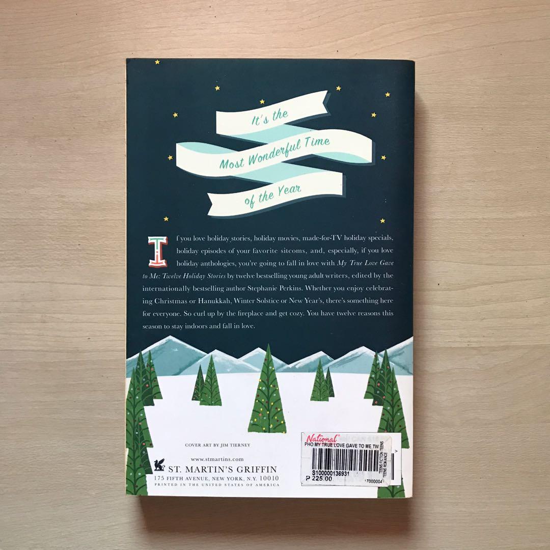 My True Love Gave to Me (Category: Storybooks) located in San Juan City. Submitted by khmanalo (Listing ID 1158580746, Image 2). Description: - brand new, unsealed ⛔️ no shopee cod ⛔️ mop: bpi/gcash mod: gogo xpress/lalamove/etc *all books are in very good condition, for pictures/inquiries kindly send me a pm. thanks! 🤓.
