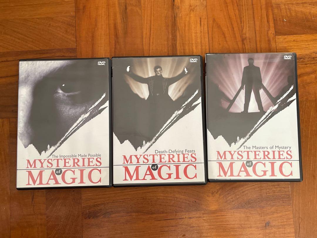 Mysteries of magic DVD 一套三隻, 興趣及遊戲, 音樂、樂器& 配件