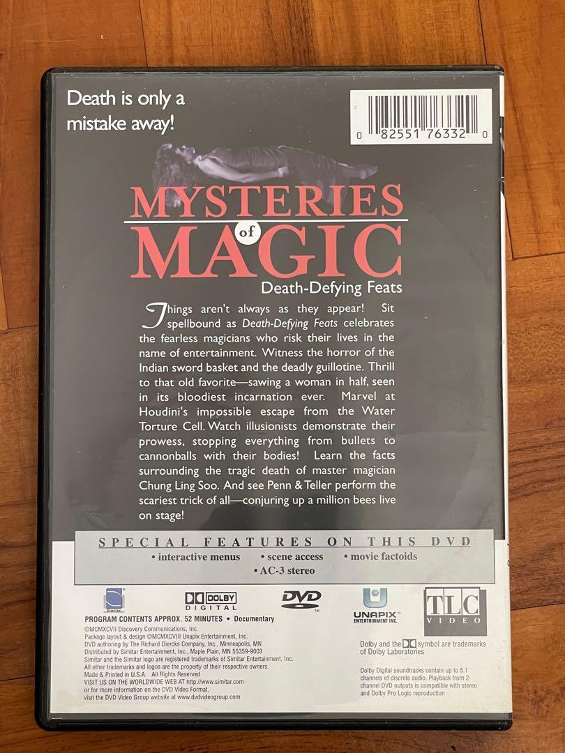 Mysteries of magic DVD 一套三隻, 興趣及遊戲, 音樂、樂器& 配件