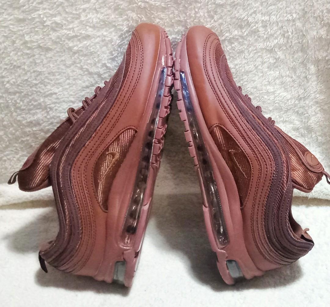 Air max 97 mahogany mink on feet sale