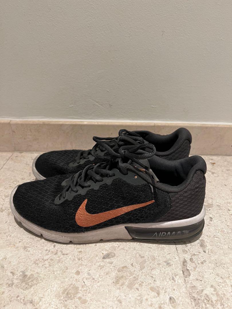 Nike Air Max Sequent 2 Rose Gold Womens Sneakers Women s Fashion