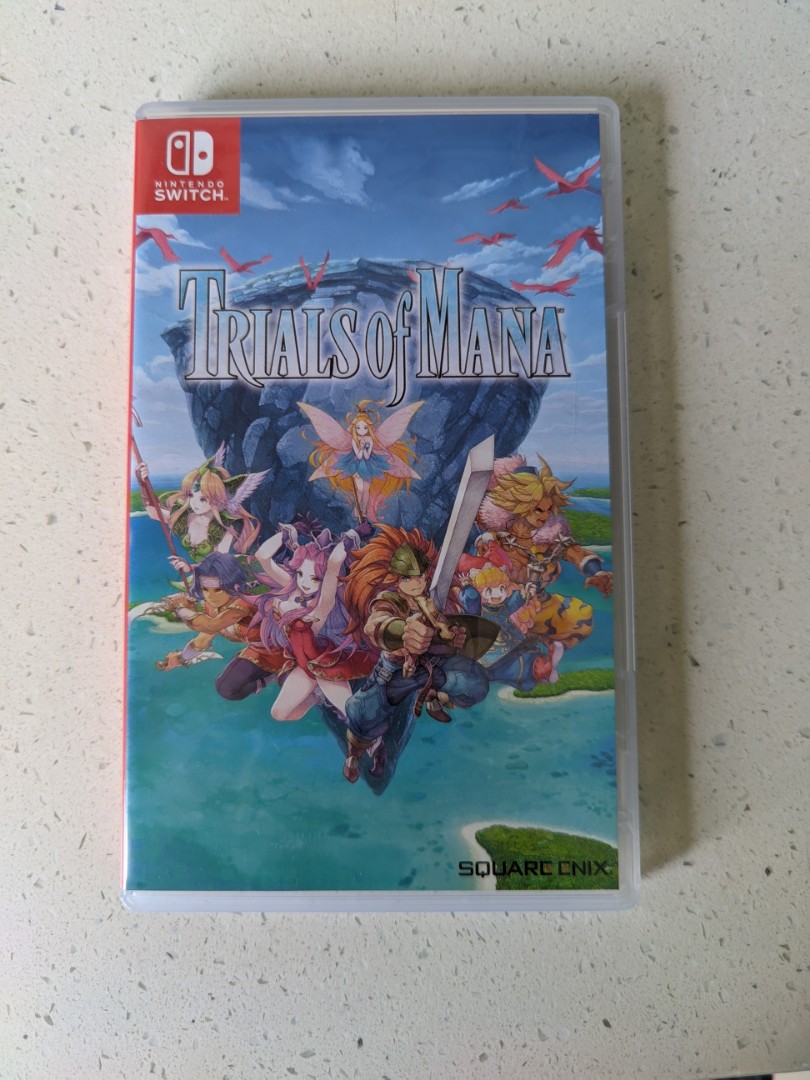 Nintendo Switch Game Trials of Mana, Video Gaming, Video Games