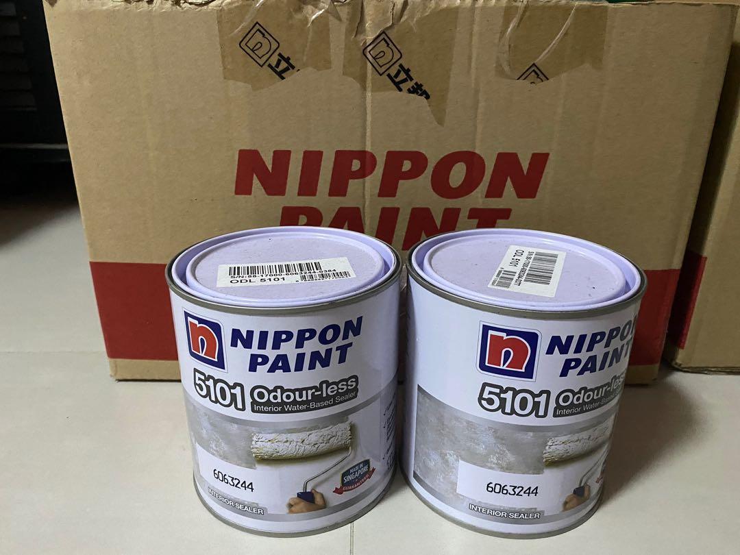 Nippon Paint (Odourless Sealer 1L) x1 can, Furniture & Home Living