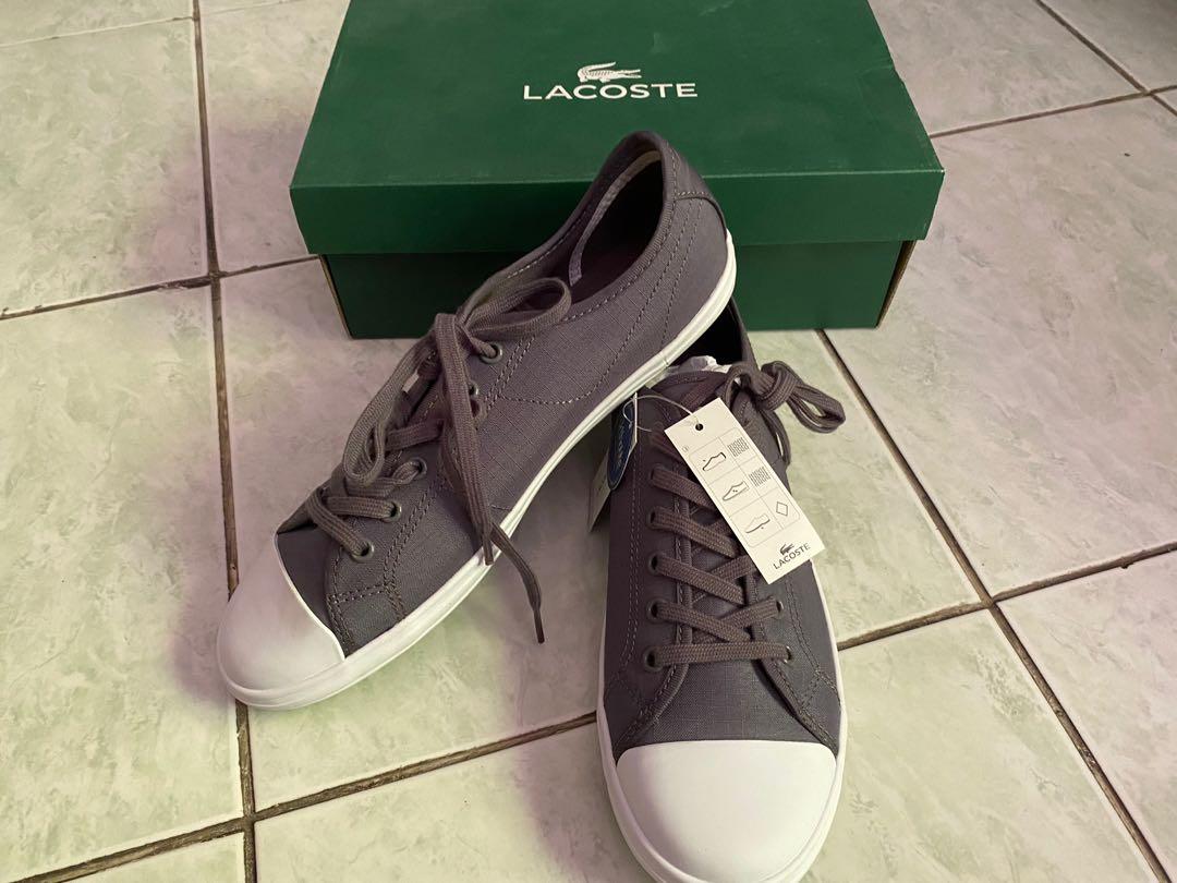 [ONHAND] ORIGINAL Lacoste Ziane Sneaker (Category: Sneakers) located in Taguig. Submitted by httprkives (Listing ID 1158569804, Image 2). Description: ORIGINAL Lacoste Ziane Sneaker ⤷ ₱4500 ⤷ 10/10 condition (Brand New! Tag is Still There) ⤷ Size: EUR 39/ USA 7.5/ UK 5.5 ⤷ payo ⤷ mop: gcash/bank transfer ⤷ mod: ggx or lalamove (loc: taguig) ⤷ dm for more information or offers ! we can work it out 😊.