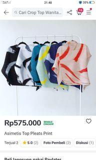 Premium pleats top