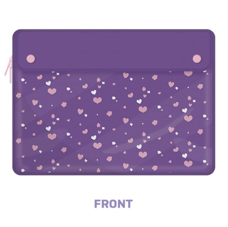 [PRE-ORDER] TINYTAN 13" LAPTOP POUCH (Category: Laptop Bags & Sleeves) located in Cainta. Submitted by shopchelonline (Listing ID 1158552741, Image 3). Description: 💜LAPTOP POUCH 13"💜 🛍1,850.00 each (all in) + LSF 💎Pre-order 💎Korea Pasabuy 💎Official Merch 💎Polyester 💎Availability and price vary 💎Local sf applies 💎The outer case/box is simply for protecting goods. (Damages such as scratches, discoloration on the case/box or manufacturing