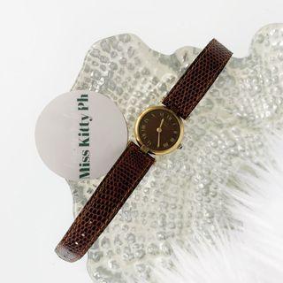 Preowned Authentic Must de C A R T I E R Classic Vermeil 18k Gold Swiss-made quartz Ladies watch