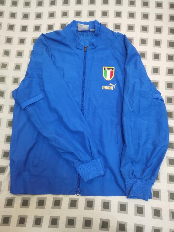 Puma italia jacket blue hot sale