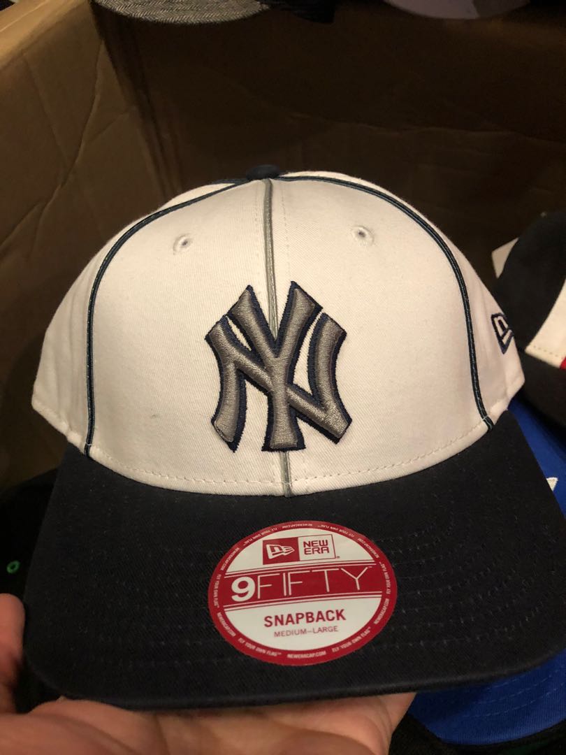Rare Authentic New Era x NY New York Snapback Hat, Men's Fashion ...