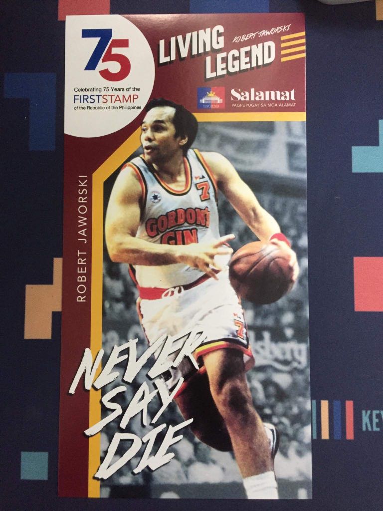 Robert Jaworski Post Card PBA-Ginebra, Hobbies & Toys, Toys & Games on