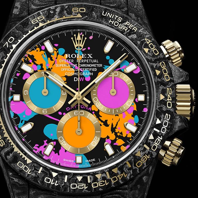 Rolex Daytona Carbon Motley Rolex Daytona Carbon Black Sale