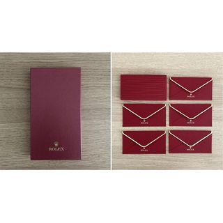 Rolex Red Packet 1 Box 10pcs & Embossed Envelope 1 Box 5pcs