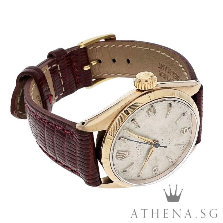 ROLEX VINTAGE 9K GOLD OYSTER SPEEDKING 6421 WATCH ONLY Luxury
