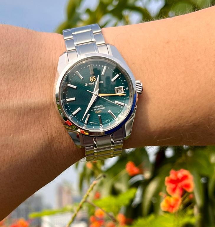 Grand Seiko Peacock GMT SBGJ227, Luxury, Watches on Carousell