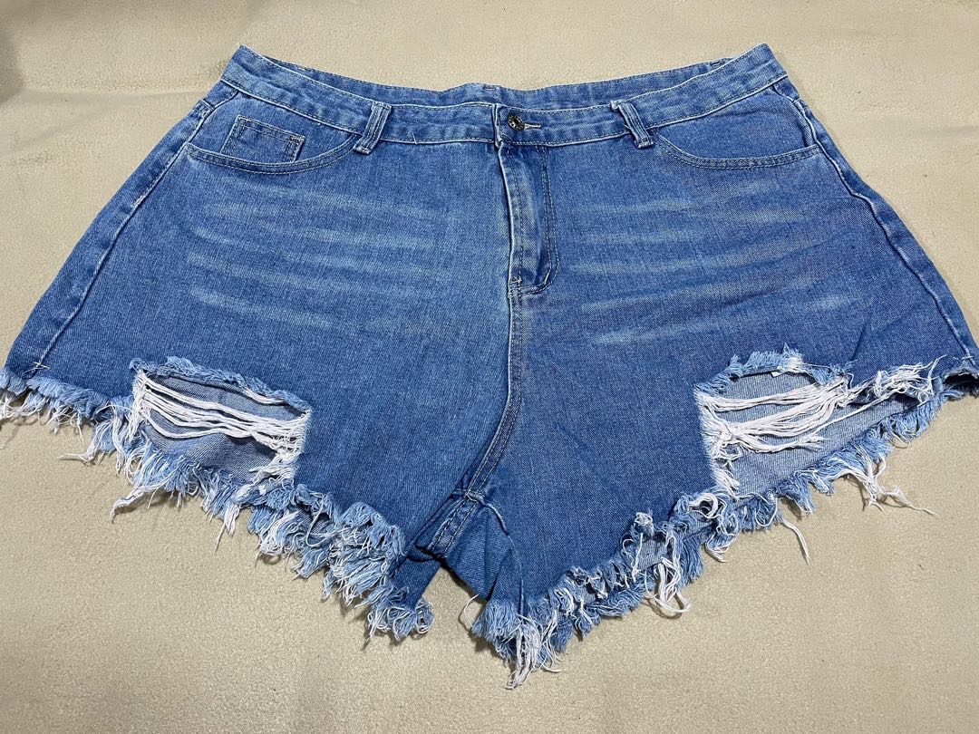 SHEIN CURVE Denim Shorts, Women's 