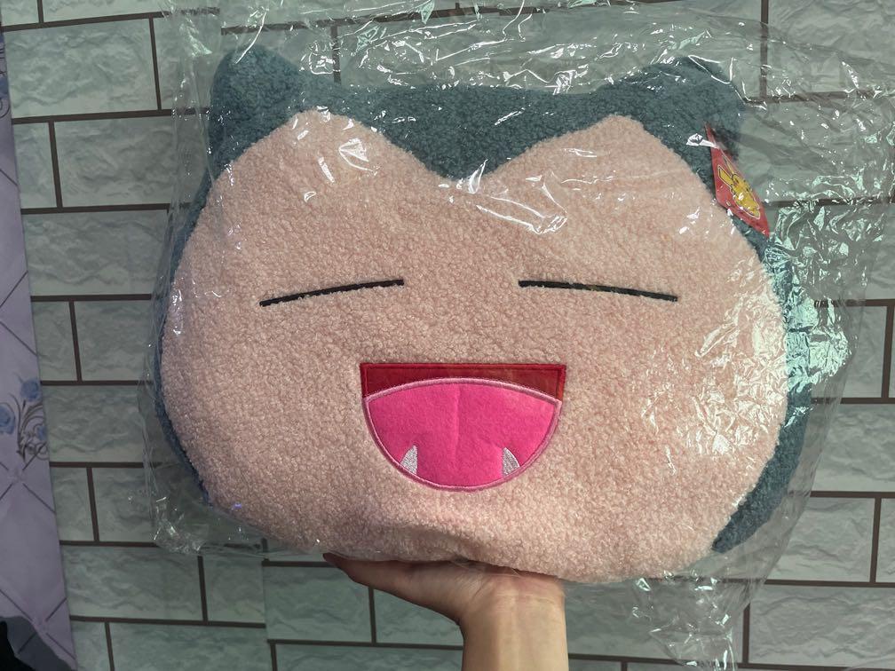 Snorlax head pillow top