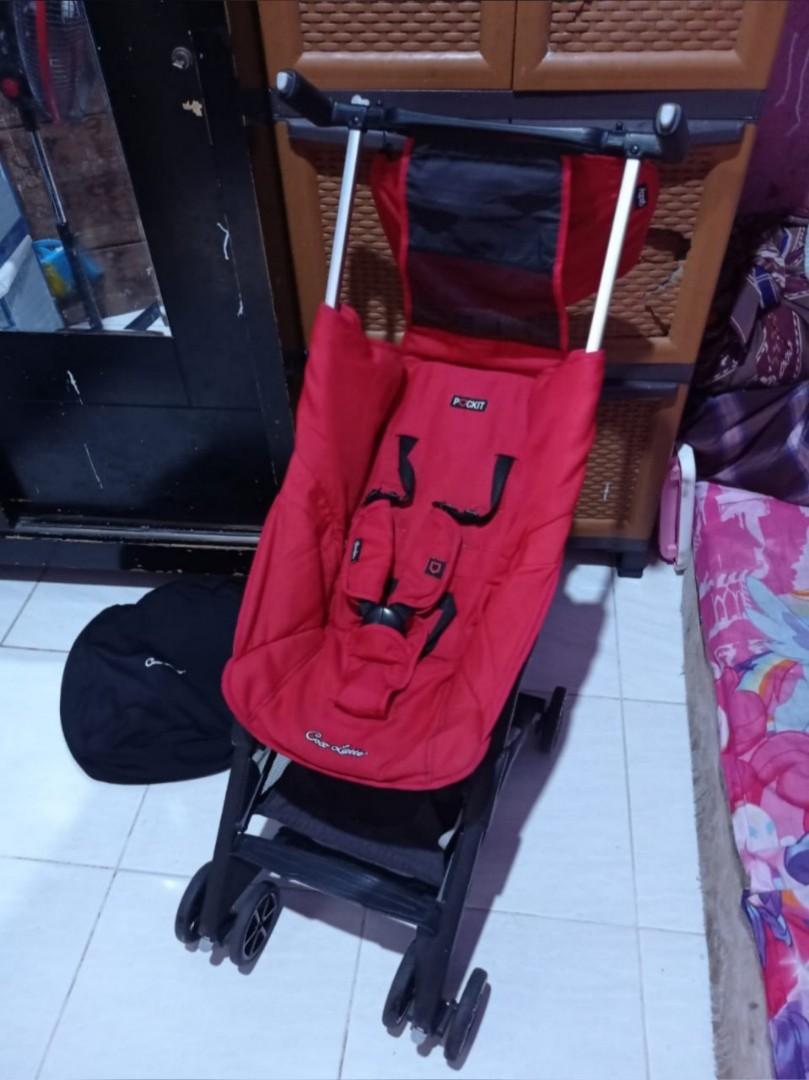 stroller pockit gen 4 cocolatte cabin size lengkap Bayi Anak