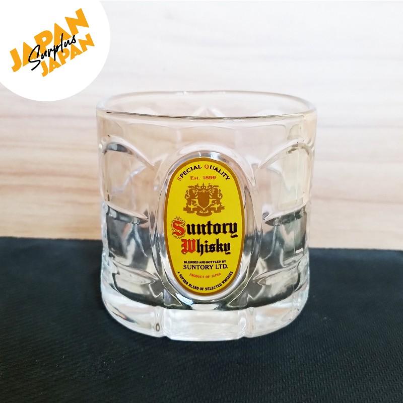 Suntory Whisky Japanese Rock Glass, Food & Drinks, Beverages on Carousell