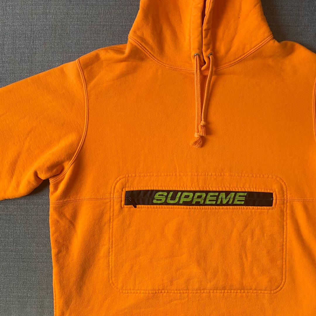 Supreme store pouch hoodie