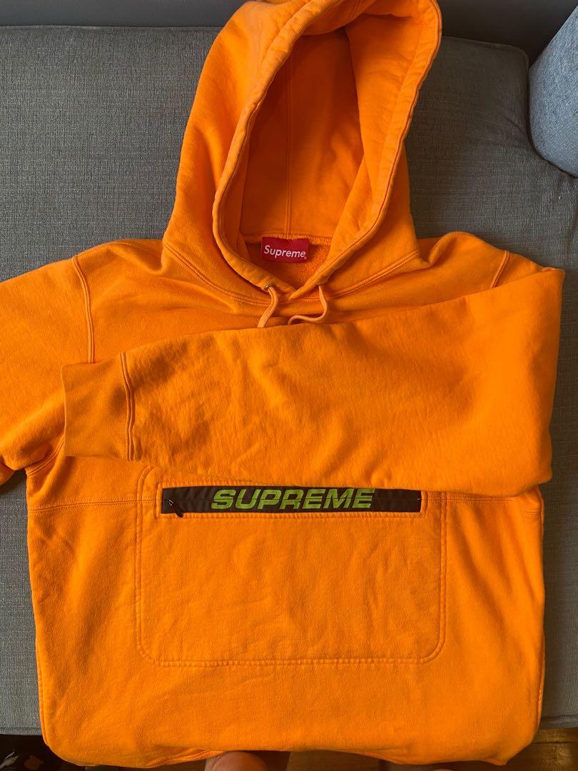 Supreme discount pouch hoodie