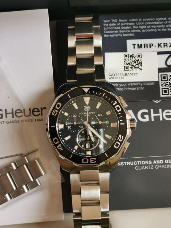 Tag Heuer After Sales Service 2024 www.smartsource.me