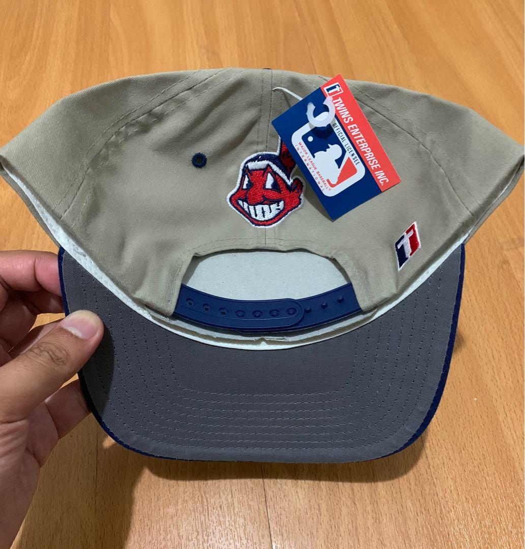 Cleveland Indians Vintage MLB Splash Hat by Twins Enterprise