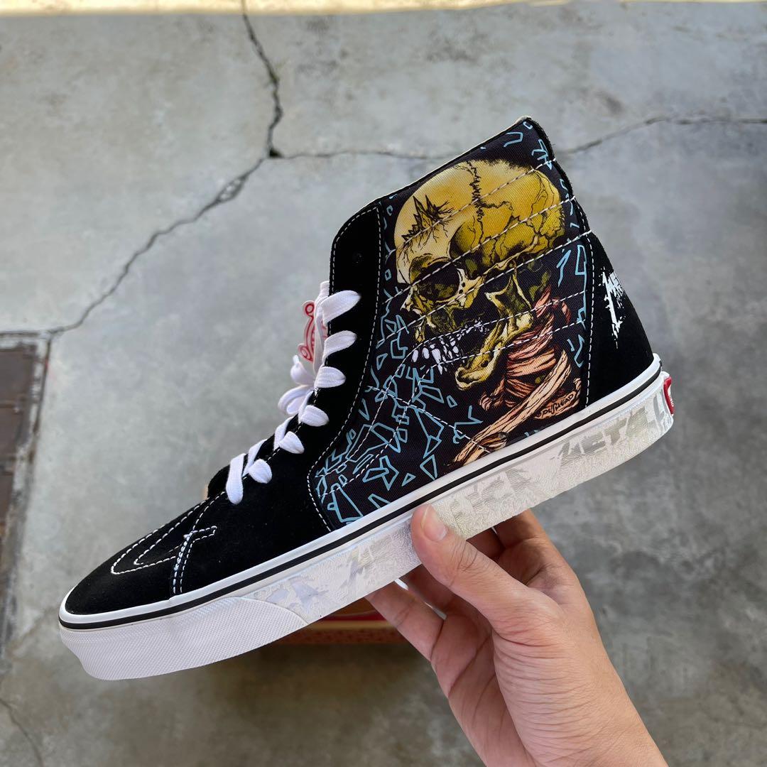 Vans X Metallica Sad But True pack