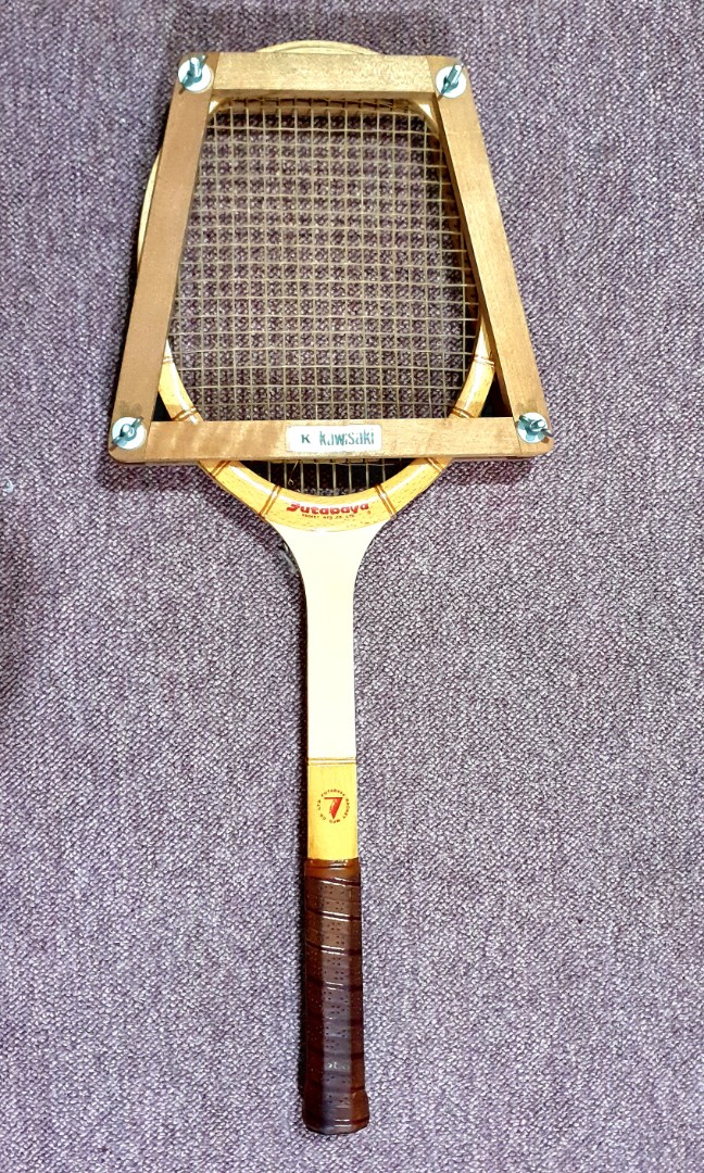 Vintage Mint Futabaya Tennis Racket, Wooden Tennis Rackets Value